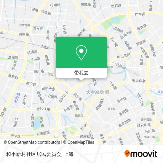 和平新村社区居民委员会地图