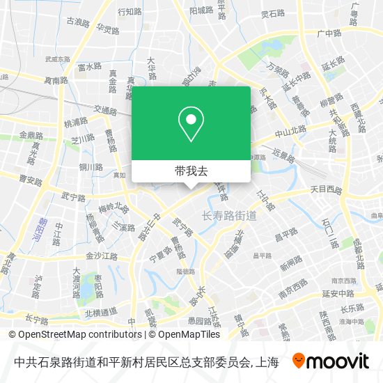 中共石泉路街道和平新村居民区总支部委员会地图