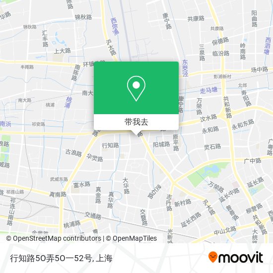 行知路5O弄5O一52号地图