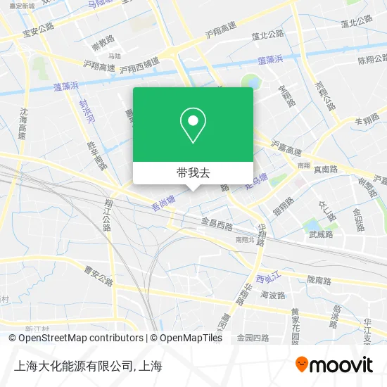 上海大化能源有限公司地图