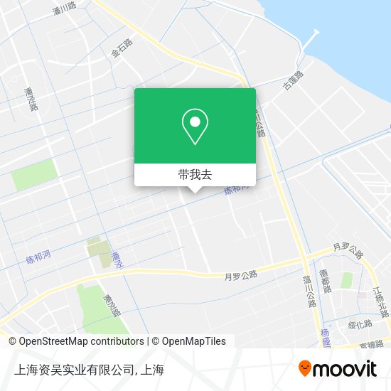 上海资吴实业有限公司地图