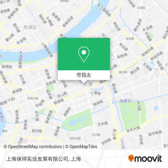 上海保得实业发展有限公司地图