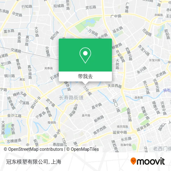 冠东模塑有限公司地图