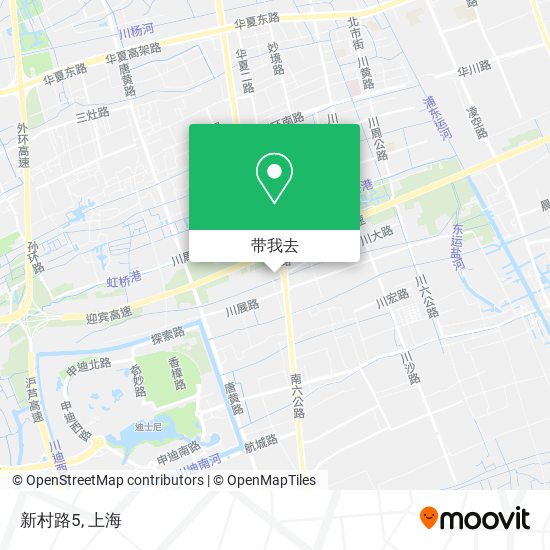 新村路5地图