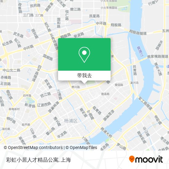 彩虹小居人才精品公寓地图