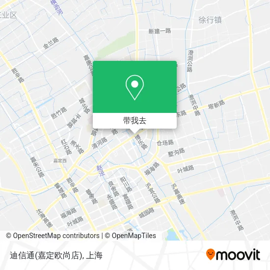迪信通(嘉定欧尚店)地图