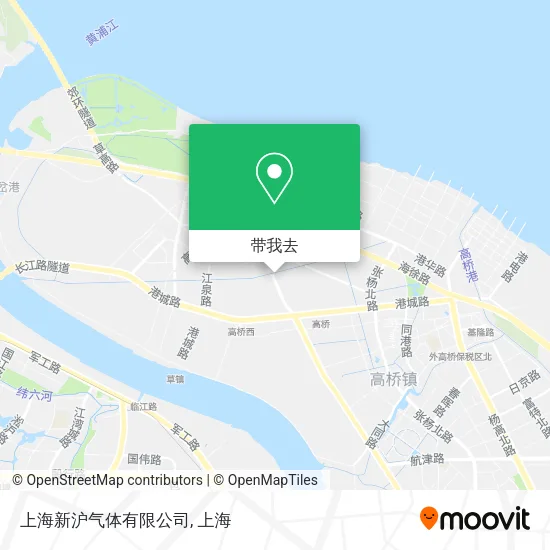 上海新沪气体有限公司地图