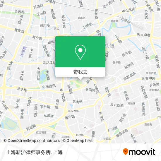 上海新沪律师事务所地图