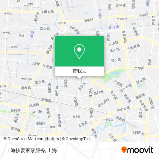 上海扶爱家政服务地图