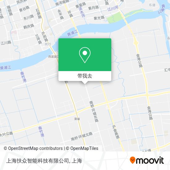 上海扶众智能科技有限公司地图