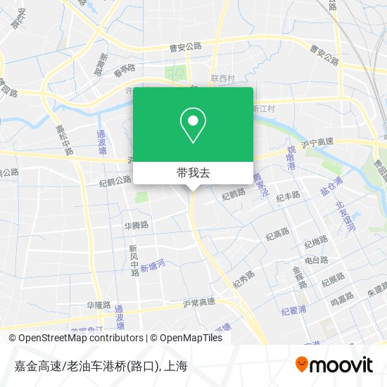 嘉金高速/老油车港桥(路口)地图