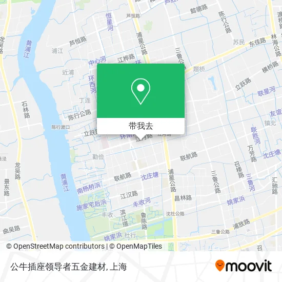 公牛插座领导者五金建材地图