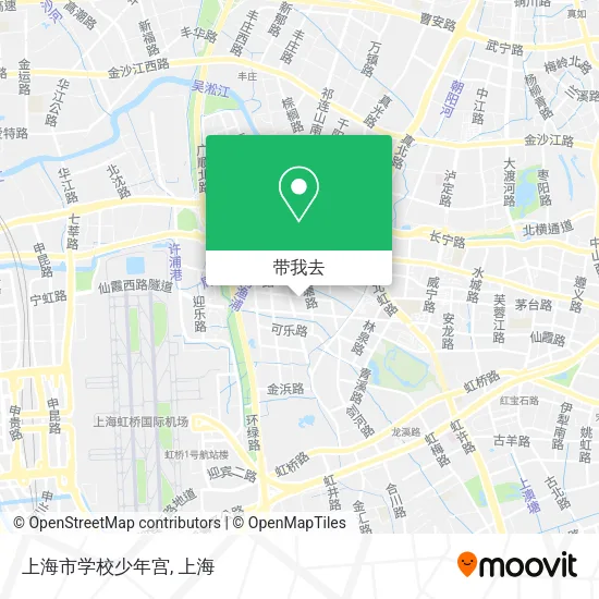 上海市学校少年宫地图