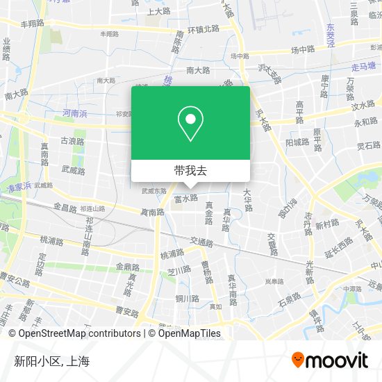 新阳小区地图