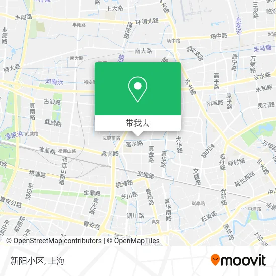 新阳小区地图