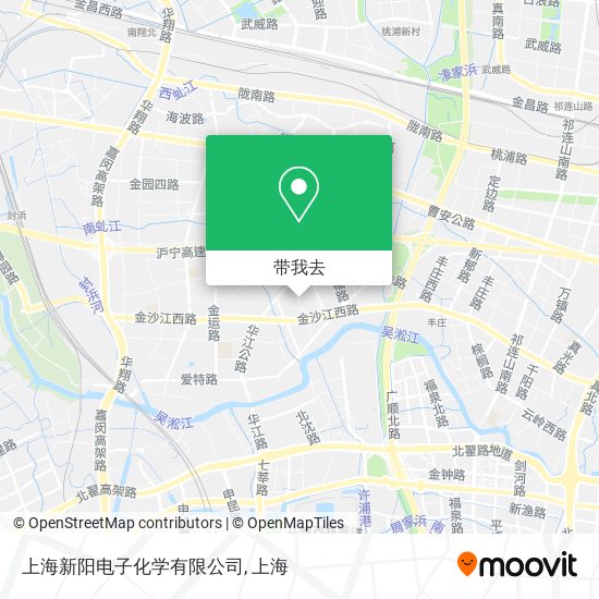 上海新阳电子化学有限公司地图