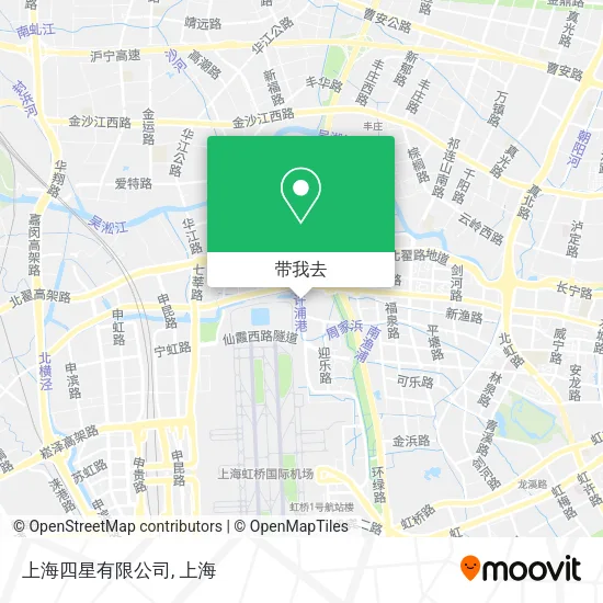 上海四星有限公司地图