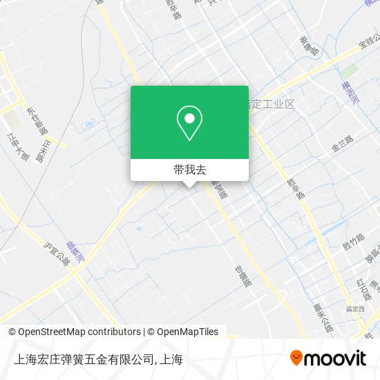 上海宏庄弹簧五金有限公司地图
