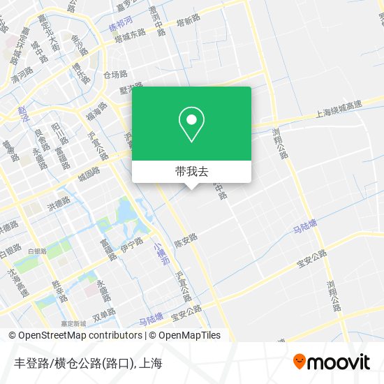 丰登路/横仓公路(路口)地图