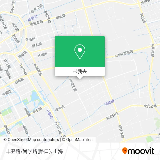 丰登路/尚学路(路口)地图