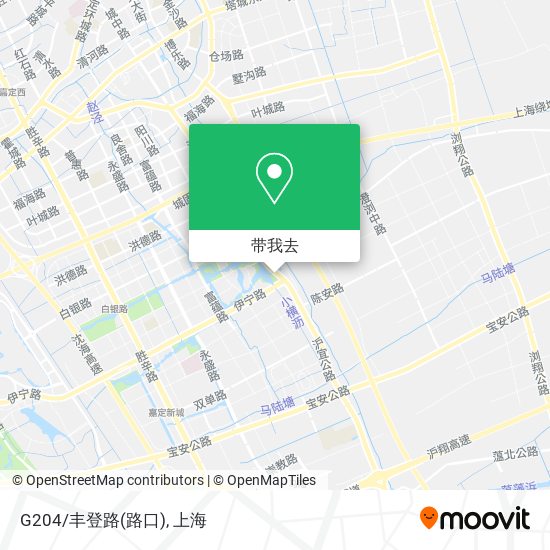 G204/丰登路(路口)地图