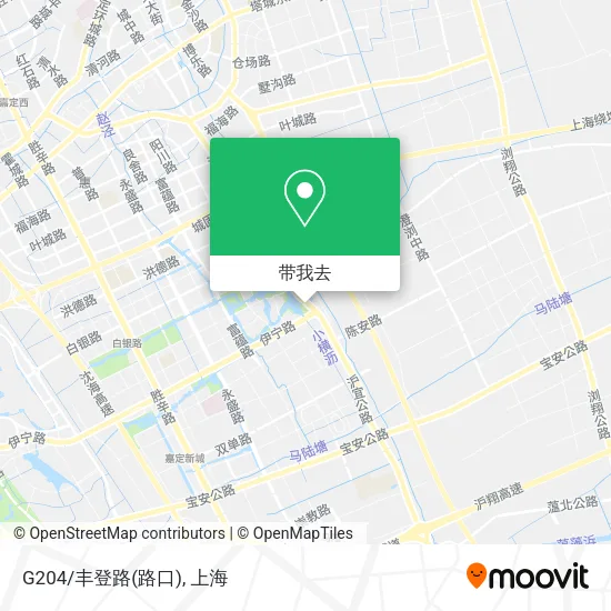 G204/丰登路(路口)地图