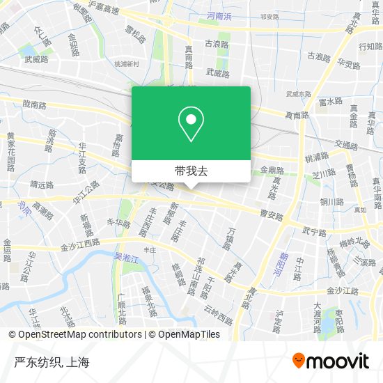 严东纺织地图