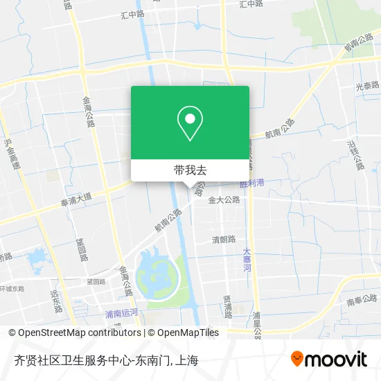 齐贤社区卫生服务中心-东南门地图