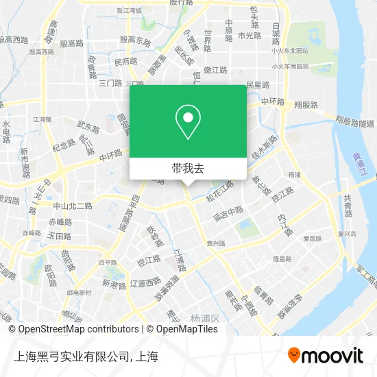上海黑弓实业有限公司地图