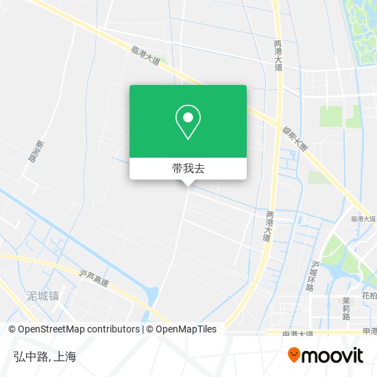 弘中路地图