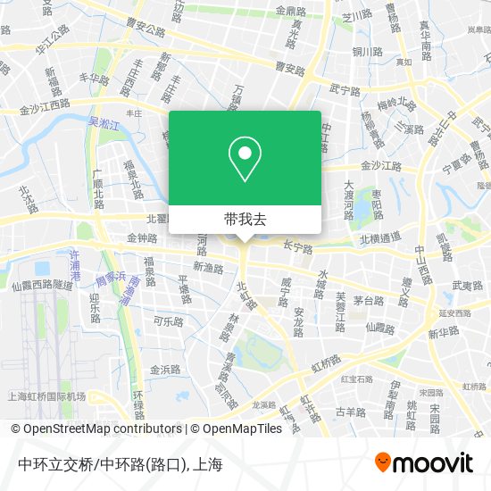 中环立交桥/中环路(路口)地图