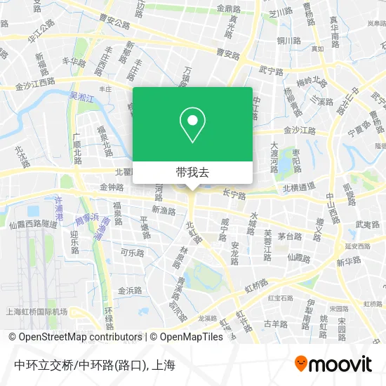 中环立交桥/中环路(路口)地图