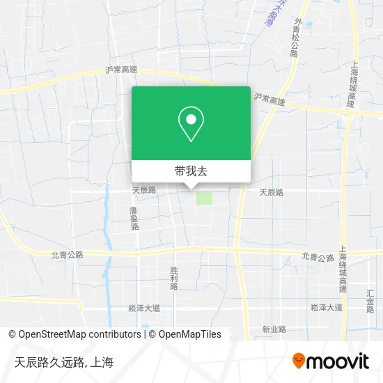 天辰路久远路地图