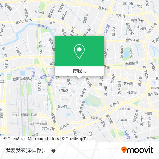 我爱我家(泉口路)地图