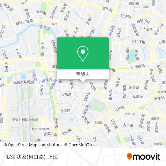 我爱我家(泉口路)地图