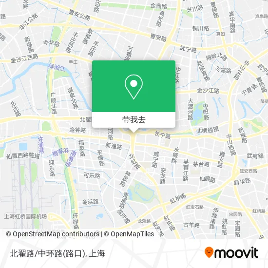北翟路/中环路(路口)地图
