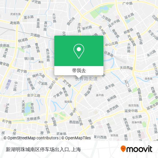 新湖明珠城南区停车场出入口地图