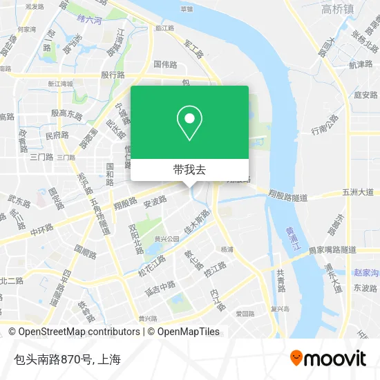 包头南路870号地图