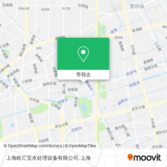 上海欧汇宝水处理设备有限公司地图