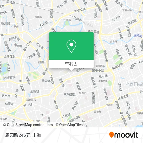 愚园路246弄地图