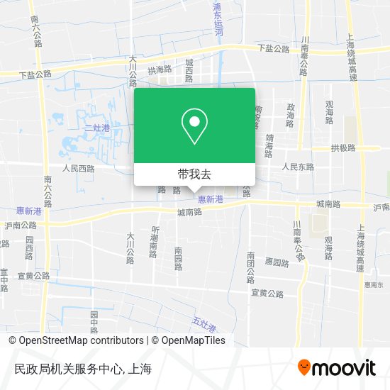 民政局机关服务中心地图