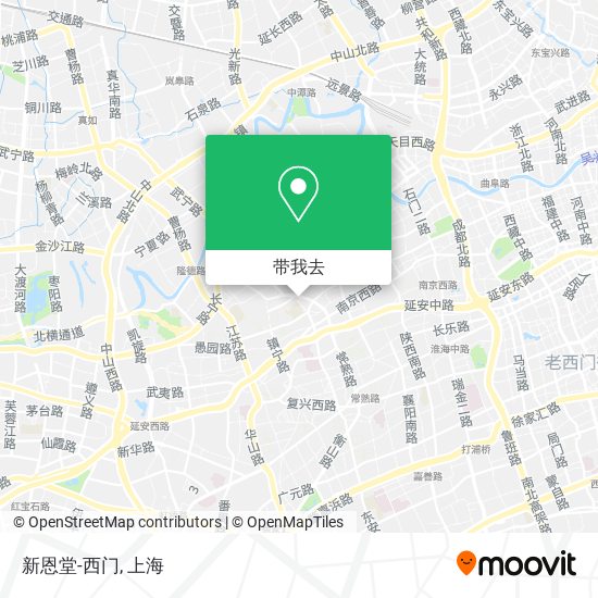 新恩堂-西门地图