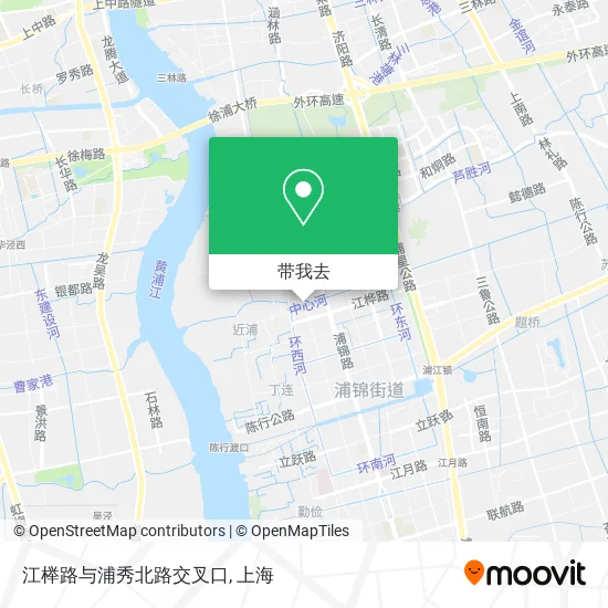 江榉路与浦秀北路交叉口地图