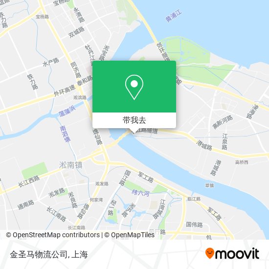 金圣马物流公司地图