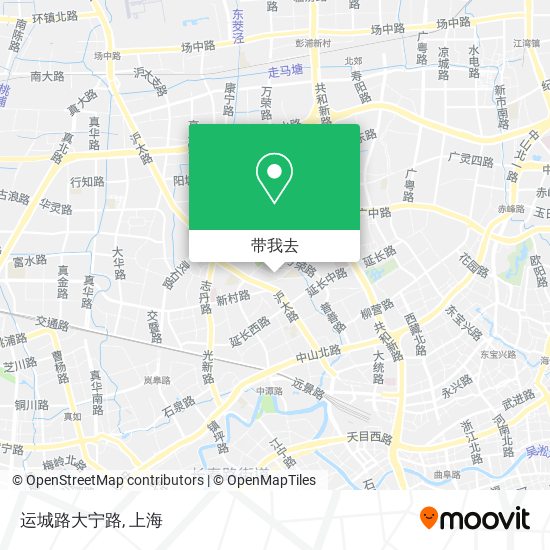 运城路大宁路地图
