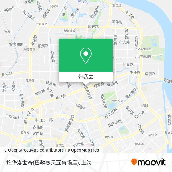 施华洛世奇(巴黎春天五角场店)地图