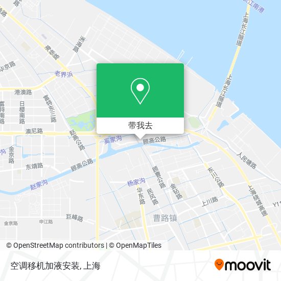 空调移机加液安装地图