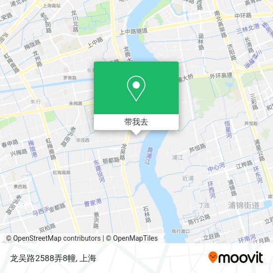 龙吴路2588弄8幢地图
