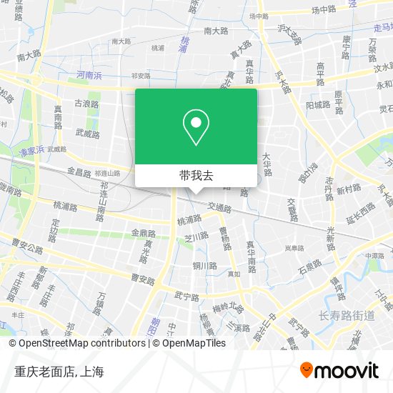 重庆老面店地图