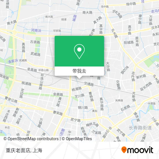 重庆老面店地图